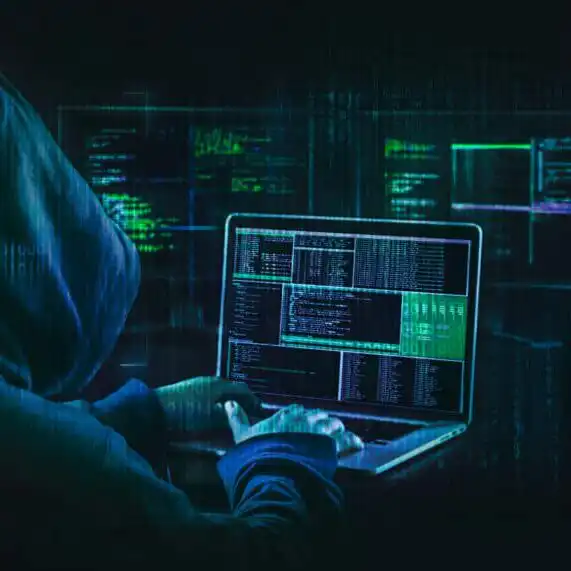Hacker v. skærm. Hjælp til WooCommerce v. hacking. renesejling.dk